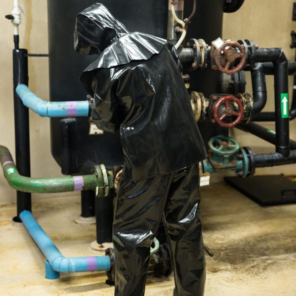 Ensemble anti-acide veste et pantalon — Photo 1 sur 1
