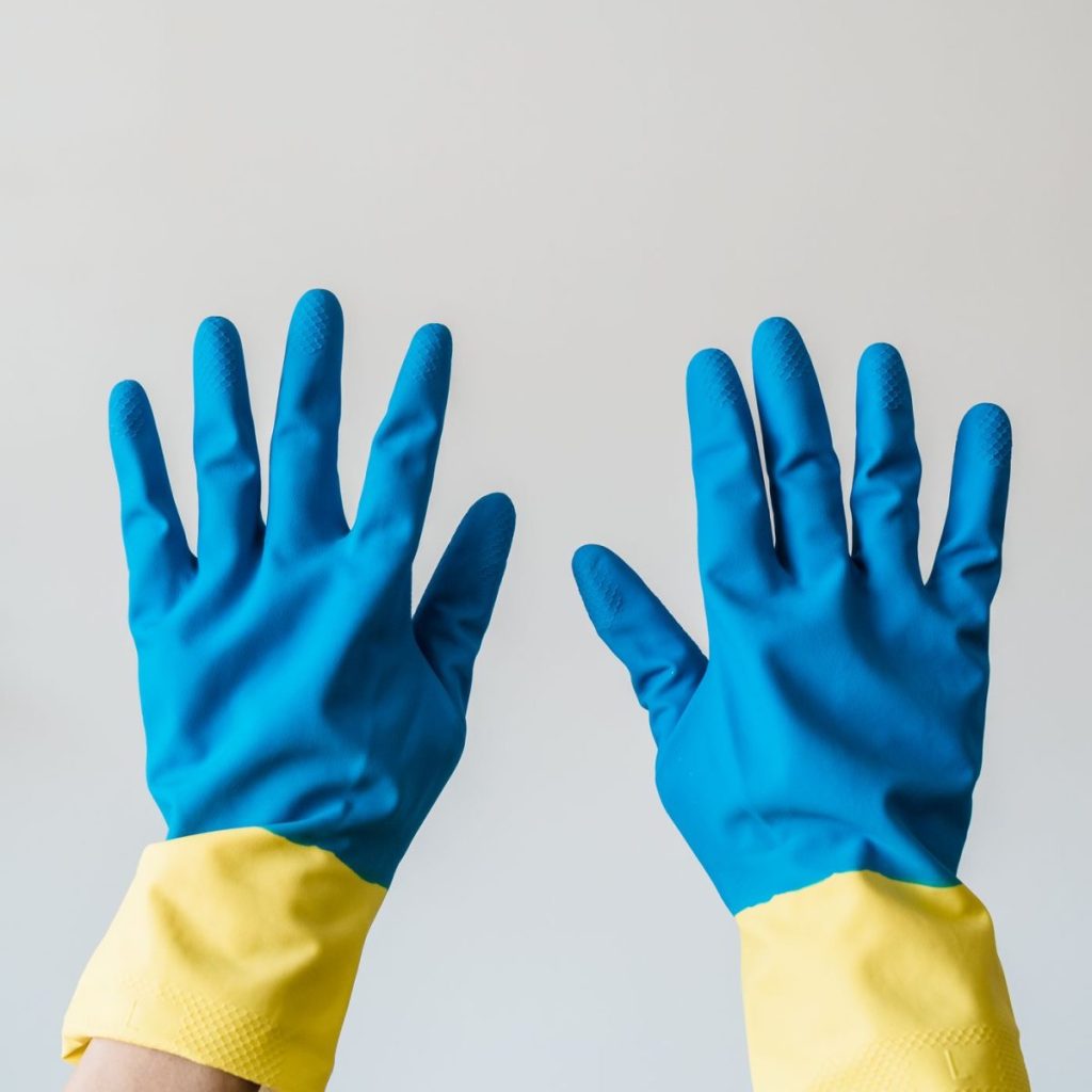 Gants de protection chimique — Photo 1 sur 1